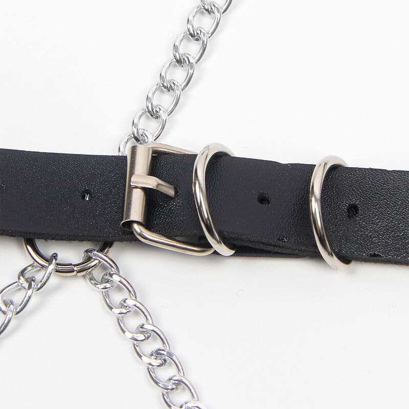 SUBBLIME - FULL BODY HARNESS WITH STAR CHAINDETAIL ONE SIZE thumb 8