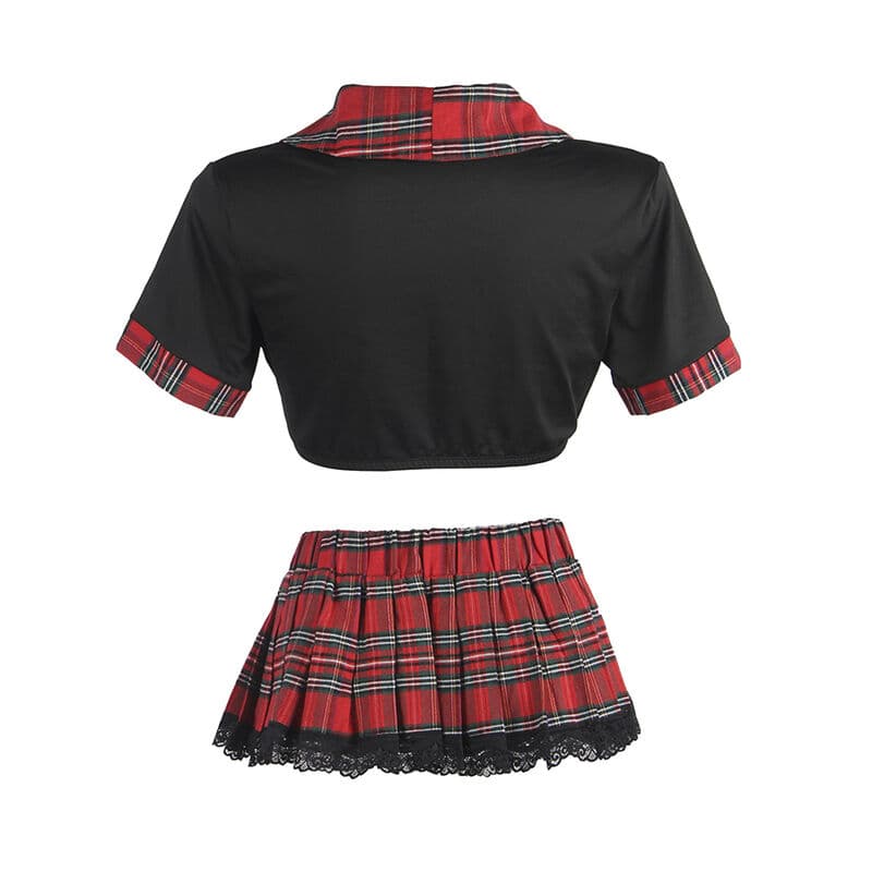 SUBBLIME - SEXY SCHOOLGIRL COSTUME WITH TOP S/M thumb 5