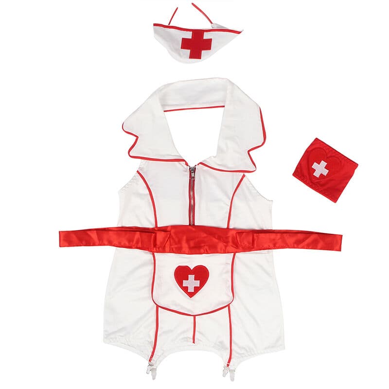 SUBBLIME - SEXY NURSE COSTUME DRESS L/XL thumb 5