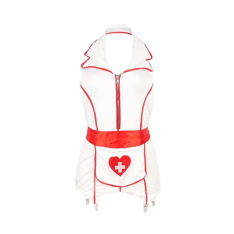 SUBBLIME - SEXY NURSE COSTUME DRESS L/XL thumb 6
