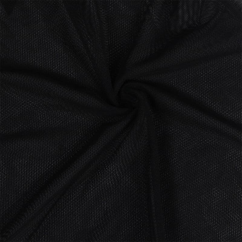 SUBBLIME - BABYDOLL TULLE FABRIC WITH LACE AND FLOWER DETAIL BLACK L/XL thumb 6