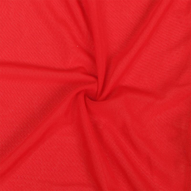 SUBBLIME - TRANSPARENT FABRIC ROBE WITH LACE DETAIL RED L/XL thumb 10