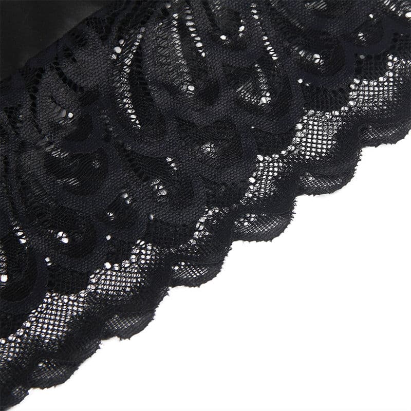 SUBBLIME - BABYDOLL WITH FLORAL PRINT CHEST BLACK L/XL thumb 10