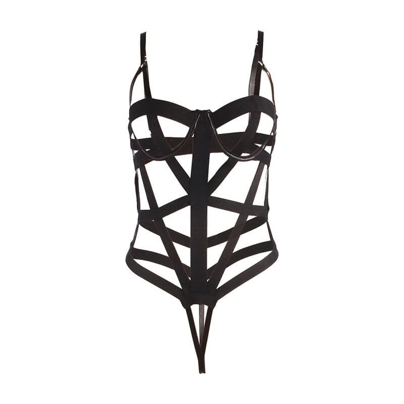 SUBBLIME - SEXY BODY WITH CUTOUTS BLACK L/XL thumb 4
