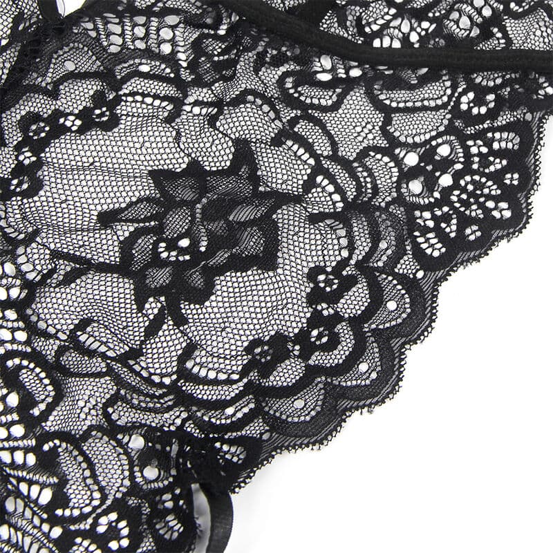 SUBBLIME - LACE BODY POLICE COSTUME BLACK S/M thumb 11