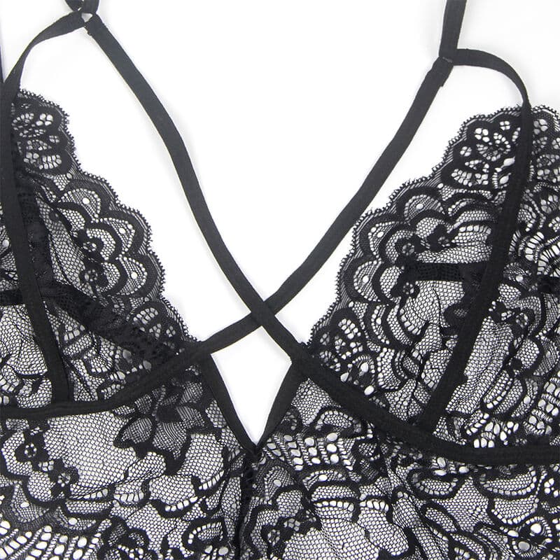 SUBBLIME - LACE BODY POLICE COSTUME BLACK S/M thumb 8