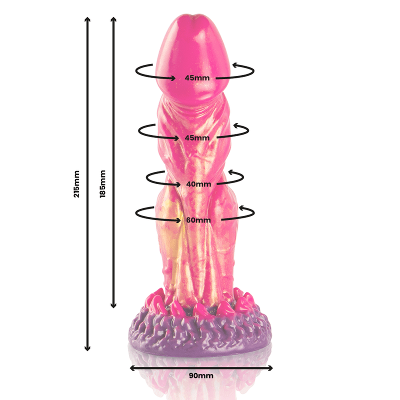 EPIC - CERBERUS DILDO MYTHOLOGICAL FIRE thumb 3