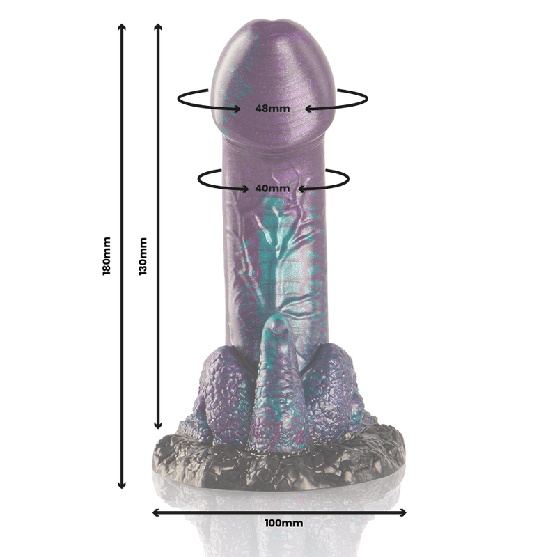 EPIC - BASILISK DILDO DOUBLE SCALY PLEASURE SMALL SIZE thumb 3
