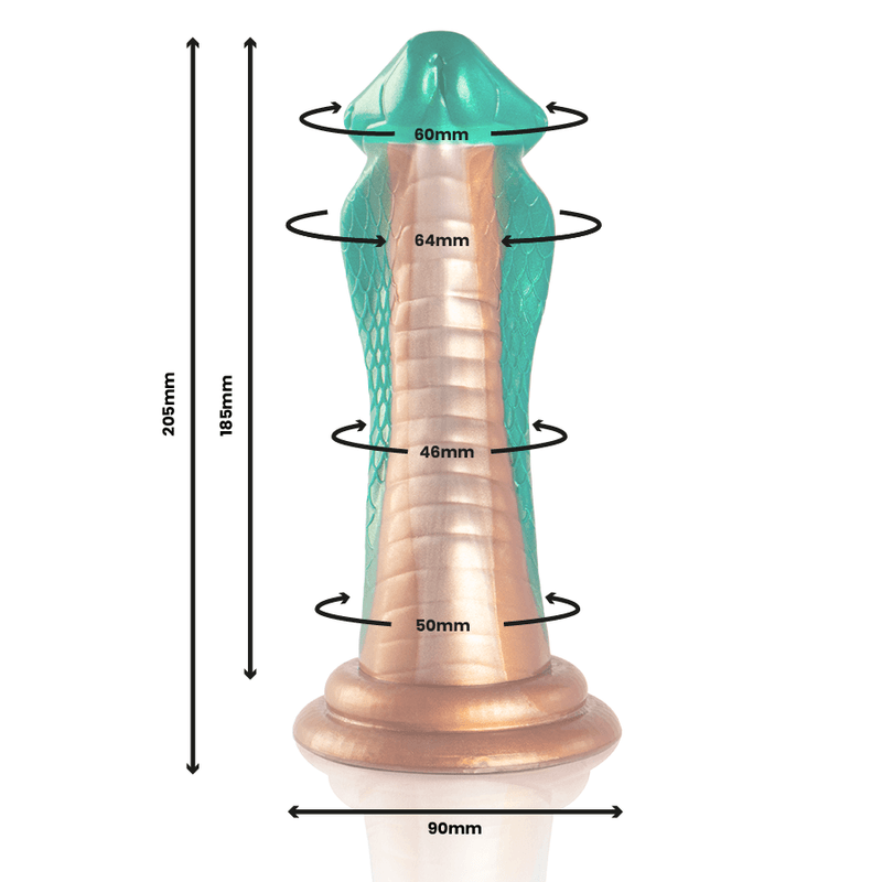 EPIC - PYTHON DILDO COBRA GREEN thumb 3
