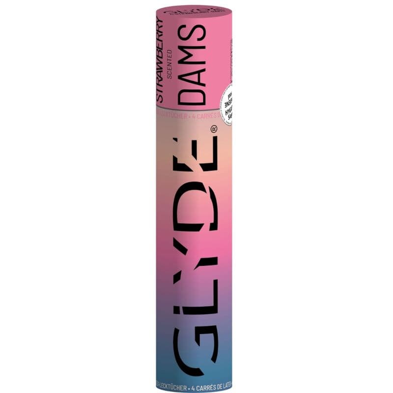 SHEER GLYDE - DAMS LAMINAS LATEX ORAL SEX STRAWBERRY thumb 2