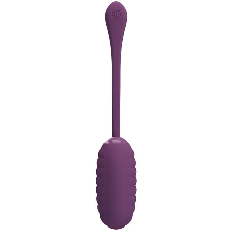 PRETTY LOVE - CASPER PURPLE RECHARGEABLE VIBRATING EGG thumb 1