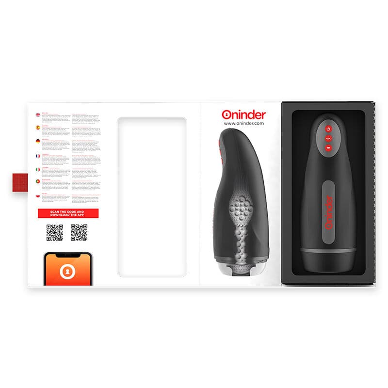 ONINDER - SEOUL RECHARGEABLE MALE MASTURBATOR 10 SPEED - FREE APP thumb 6