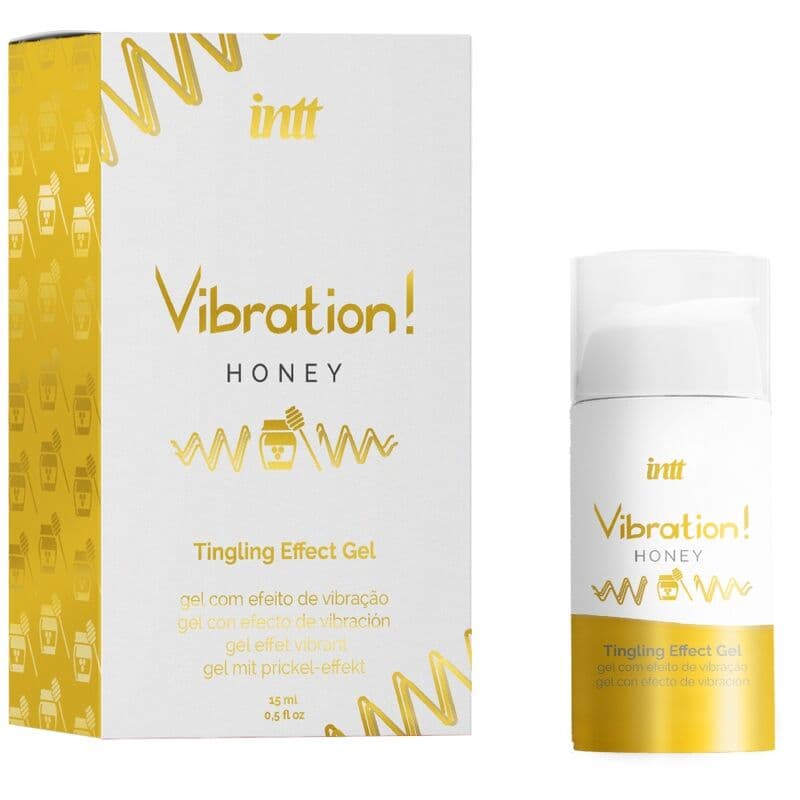 INTT - POWERFUL INTIMATE STIMULANT HONEY LIQUID VIBRATOR GEL 15 ML thumb 2