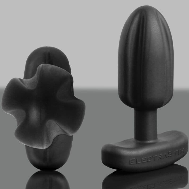 ELECTRASTIM - TARTARUS ANAL PLUG QUADRIPOLAR SILICONE BLACK thumb 7