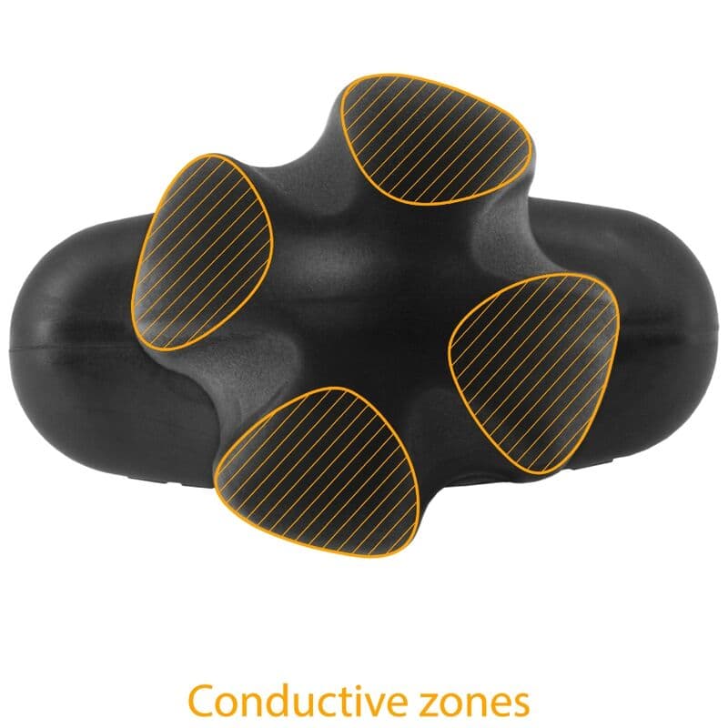 ELECTRASTIM - TARTARUS ANAL PLUG QUADRIPOLAR SILICONE BLACK thumb 5