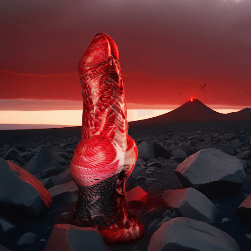 EPIC - HELIOS DILDO WITH TESTICLES HEAT AND ECSTASY thumb 2