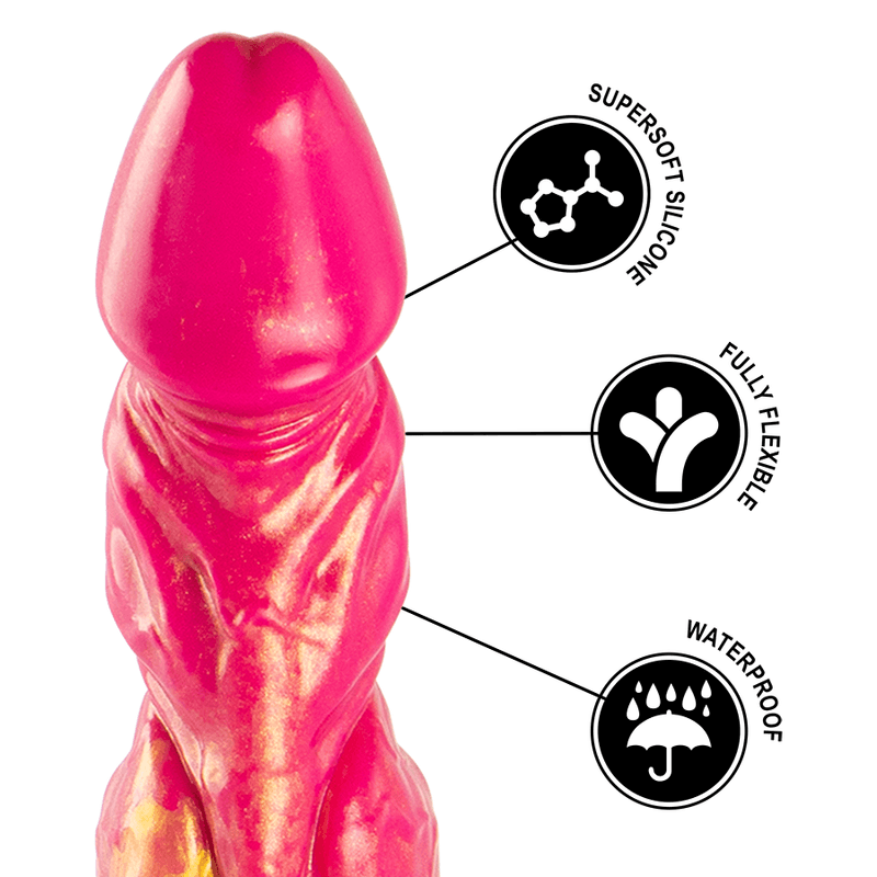EPIC - CERBERUS DILDO MYTHOLOGICAL FIRE thumb 4