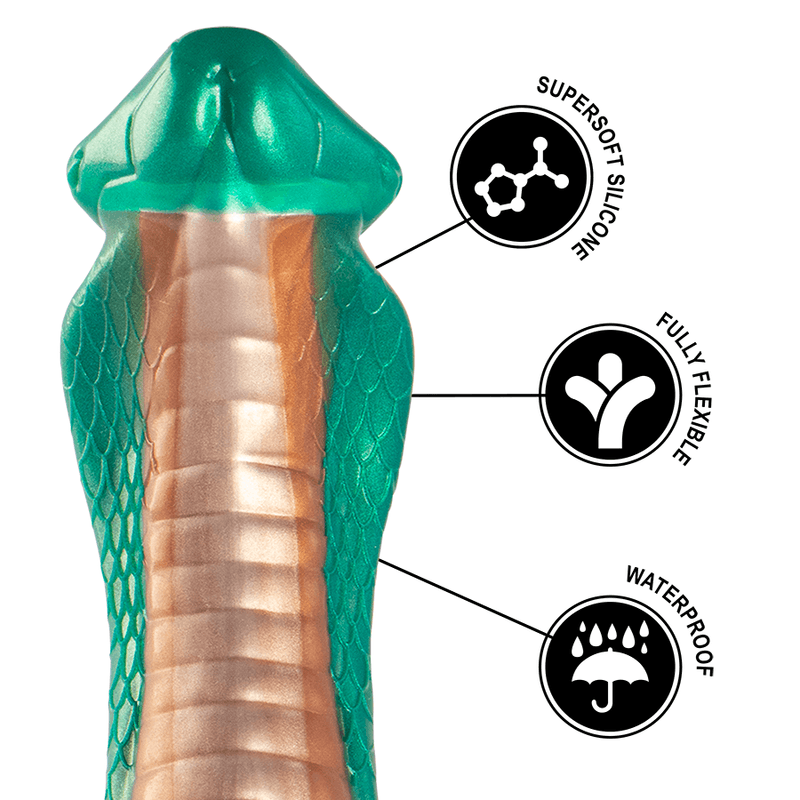 EPIC - PYTHON DILDO COBRA GREEN thumb 8