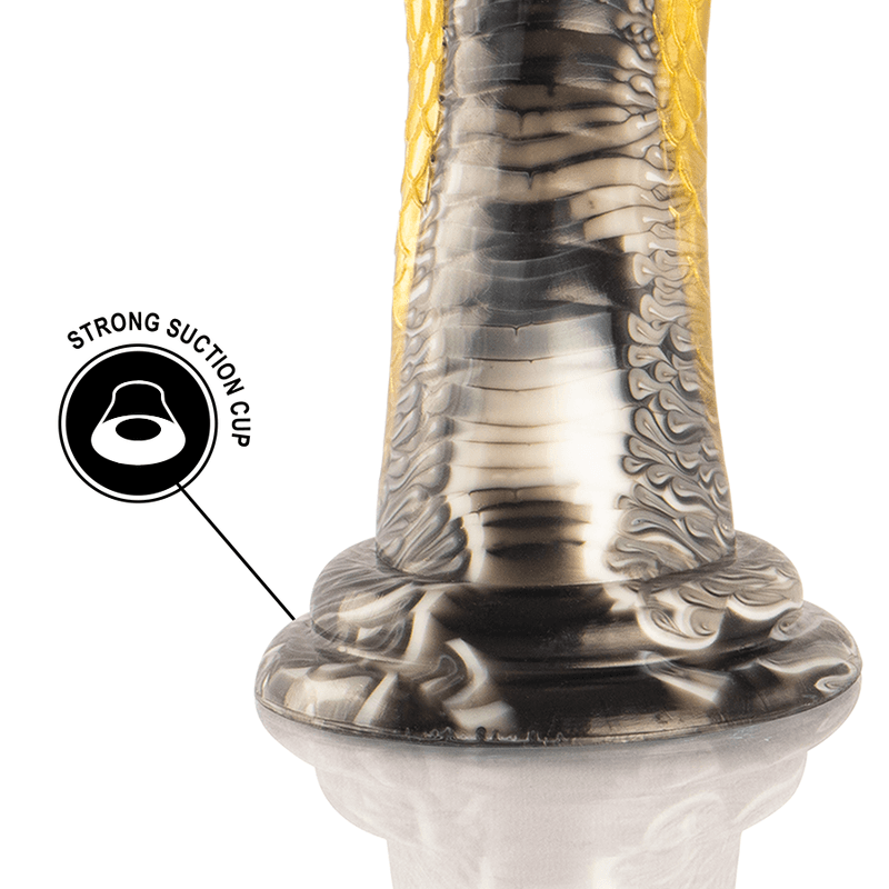 EPIC - DRAKON DILDO YELLOW COBRA thumb 7