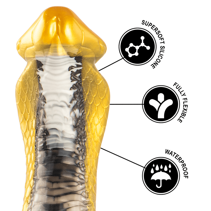 EPIC - DRAKON DILDO YELLOW COBRA thumb 8