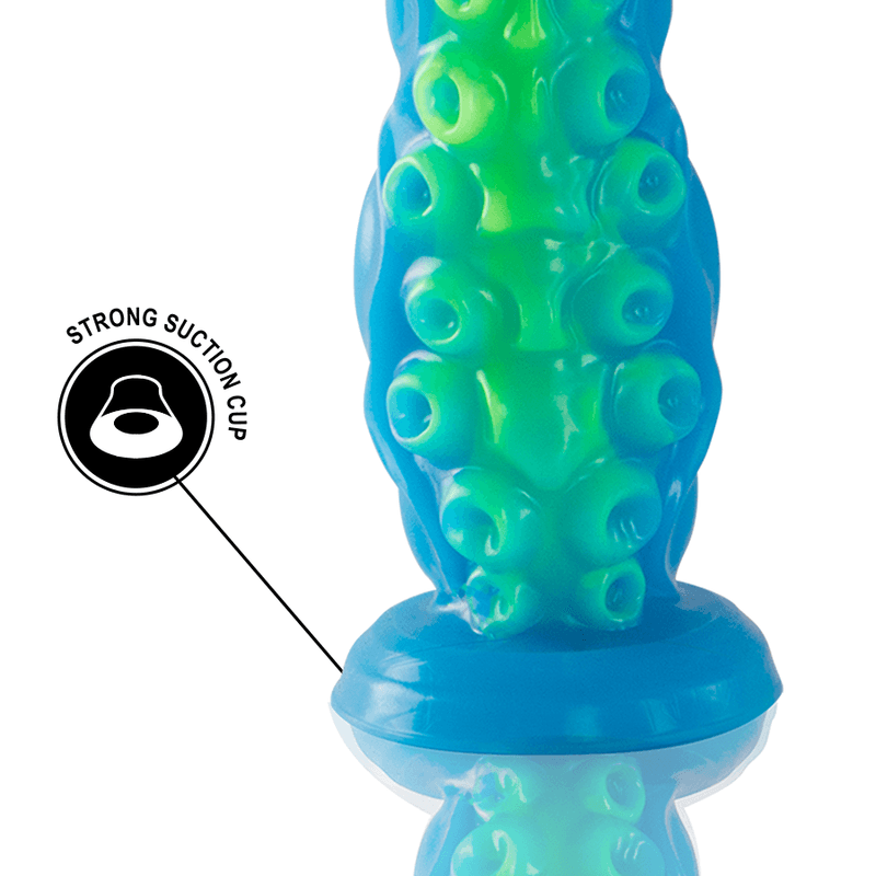 EPIC - SCYLLA FLUORESCENT THIN TENTACLE DILDO SMALL SIZE thumb 7