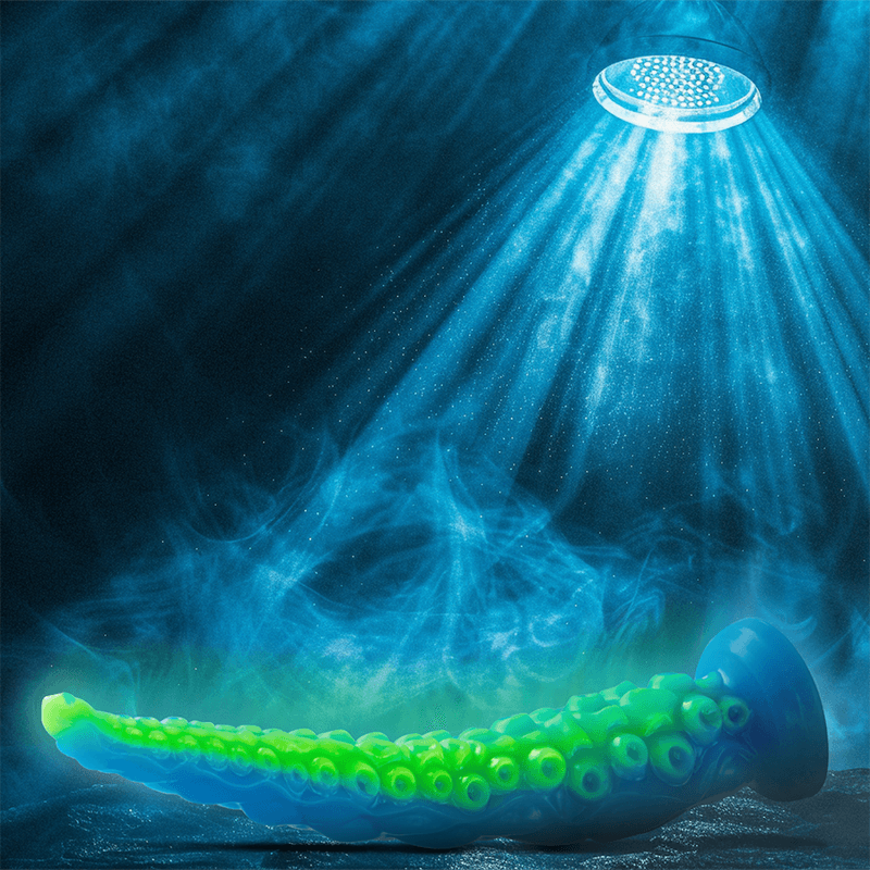 EPIC - SCYLLA FLUORESCENT THIN TENTACLE DILDO SMALL SIZE thumb 9