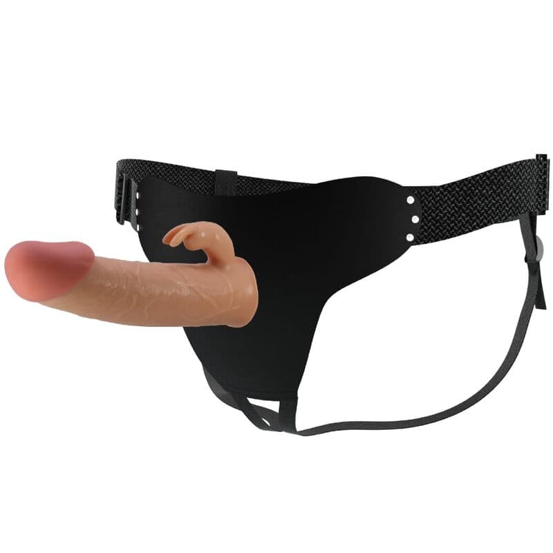 PRETTY LOVE - MAVIS HARNESS UNIVERSAL BRIEFS WITH DILDO 19 CM NATURAL thumb 5