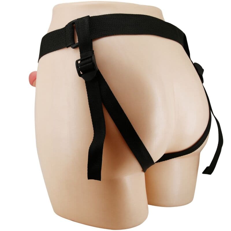 PRETTY LOVE - MAVIS HARNESS UNIVERSAL BRIEFS WITH DILDO 19 CM NATURAL thumb 2