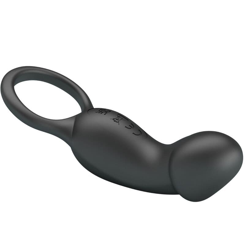 PRETTY LOVE - TRAE RING & VIBRATOR BLACK thumb 2