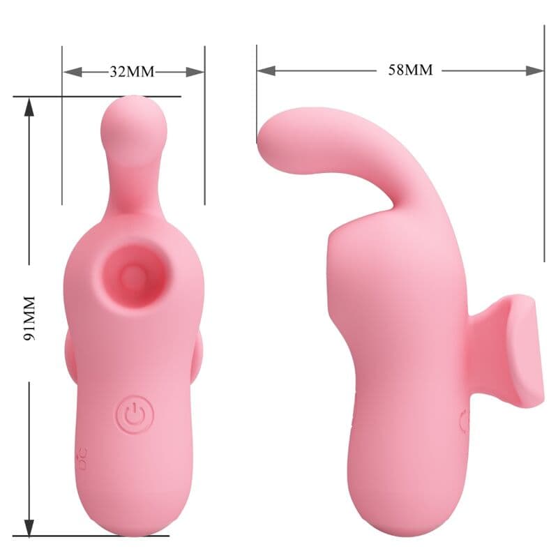 PRETTY LOVE - MINI FUN TOYS BY MAGIC FAIRY VIBRATOR & SUCKER thumb 5