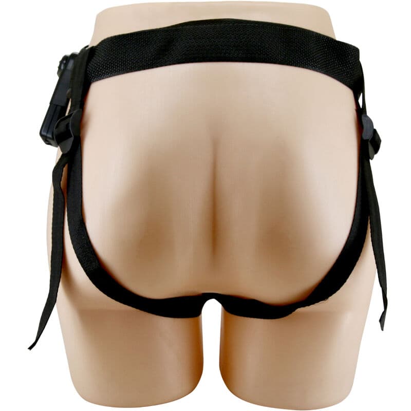 PRETTY LOVE - STARKS HARNESS BRIEFS MULTI-SPEED VIBRATION DILDO 17,5 CM LIGHT BROWN thumb 3