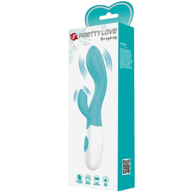 PRETTY LOVE - BRIGHTY G-SPOT VIBRATOR AQUA GREEN thumb 10