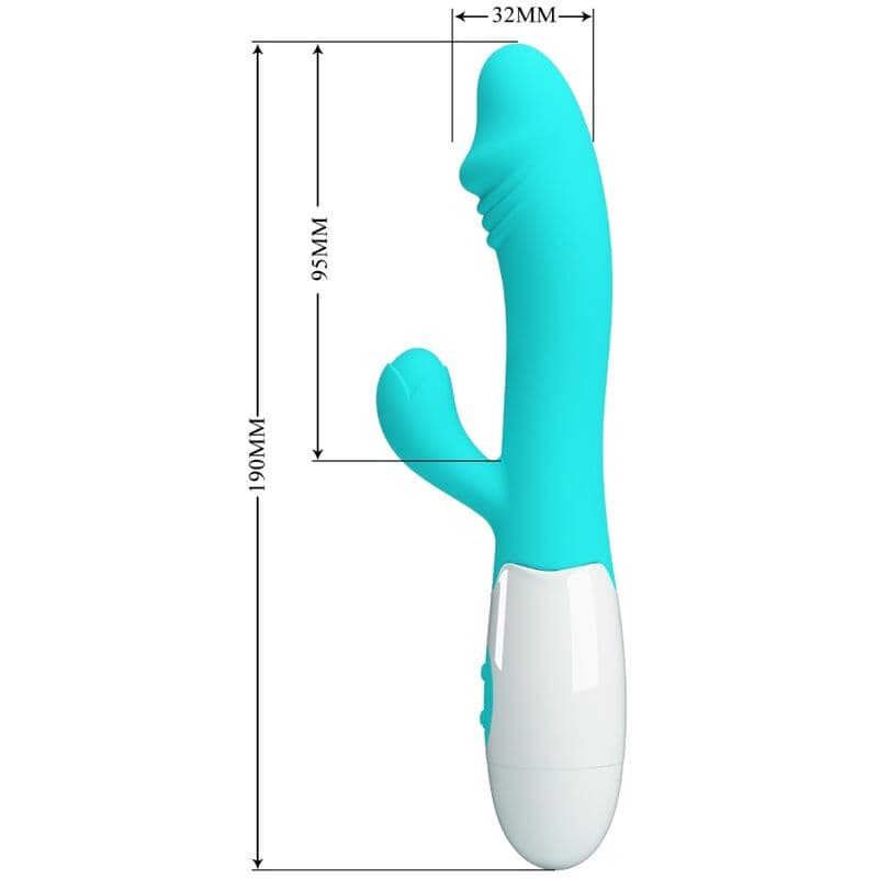 PRETTY LOVE - SNAPPY G-SPOT VIBRATOR AQUA GREEN thumb 6