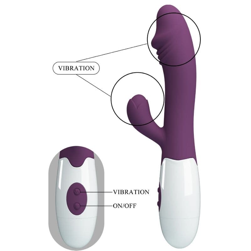 PRETTY LOVE - SNAPPY G-SPOT VIBRATOR PURPLE thumb 9