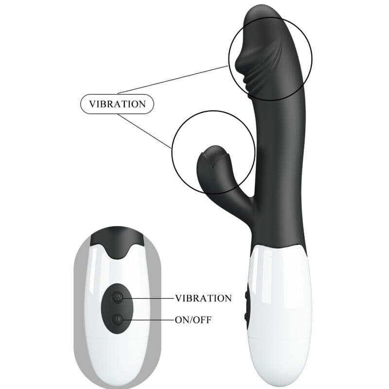 PRETTY LOVE - SNAPPY G-SPOT VIBRATOR BLACK thumb 8
