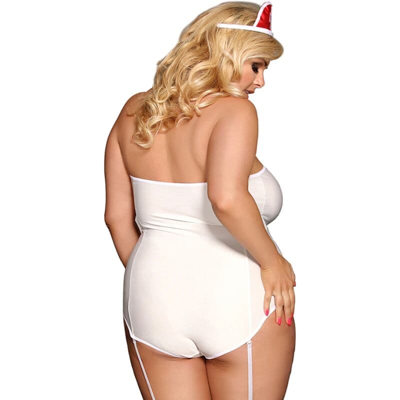 SUBBLIME - SEXY NURSE COSTUME WITH TEDDY L/XL thumb 3