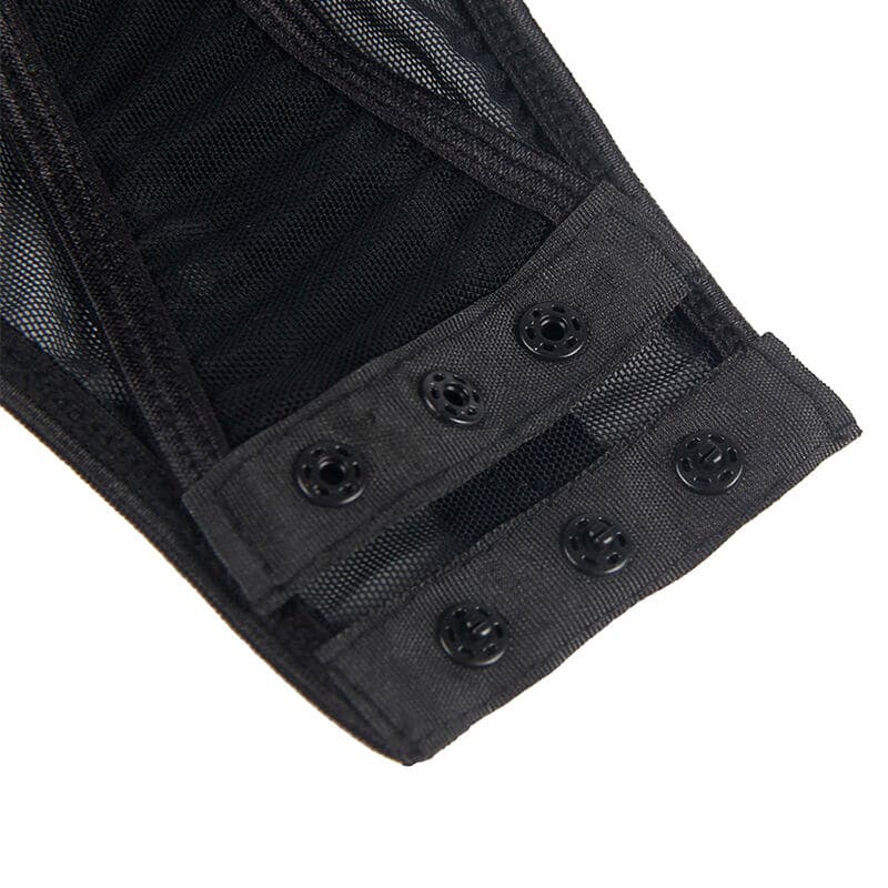 SUBBLIME - TEDDY WITH GARTER STRAP DETAIL CHEST BLACK S/M thumb 11