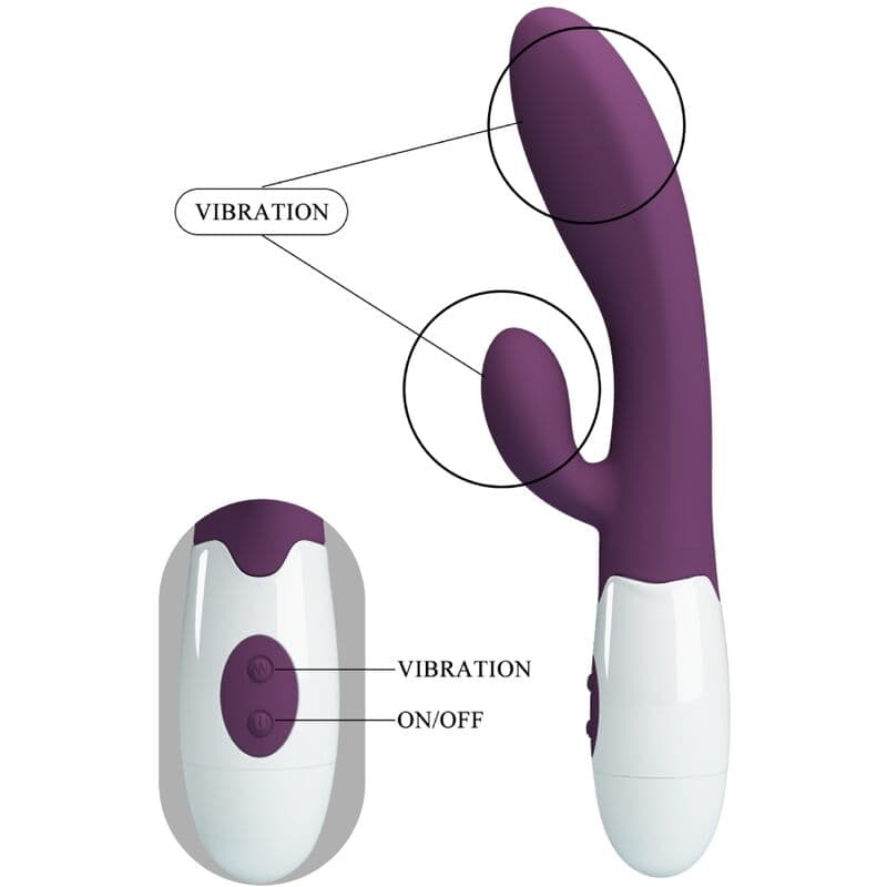 PRETTY LOVE - ALVIS RABBIT VIBRATOR & PURPLE G-SPOT thumb 8