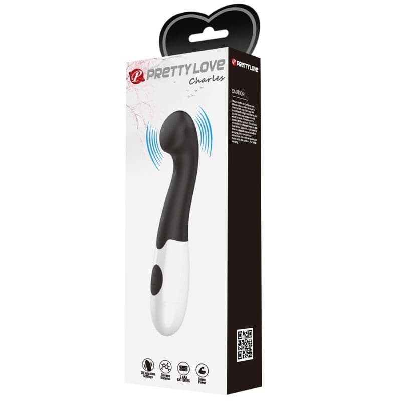 PRETTY LOVE - CHARLES G-SPOT VIBRATOR 30 MODES BLACK thumb 10