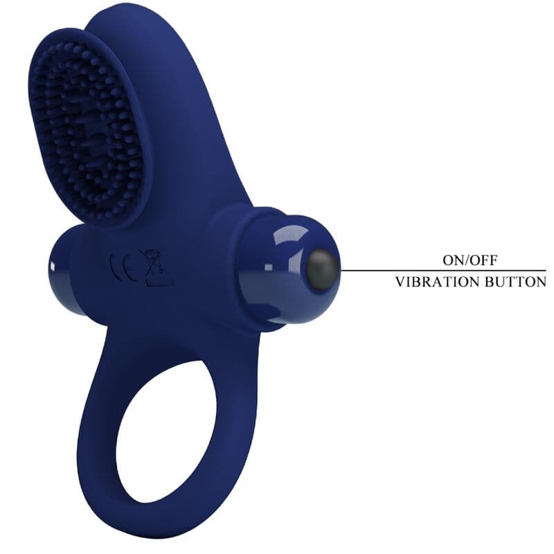 PRETTY LOVE - PALLE RING WITH VIBRATION BLUE thumb 7