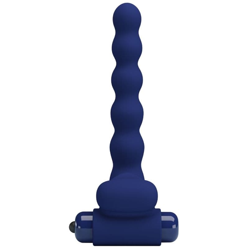 PRETTY LOVE - AJMAL VIBRATING RING WITH PLUG BLUE thumb 4