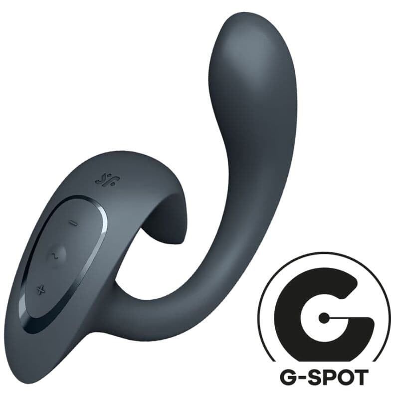 SATISFYER - G FOR GODDESS 1 RABBIT VIBRATOR DARK GRAY thumb 2