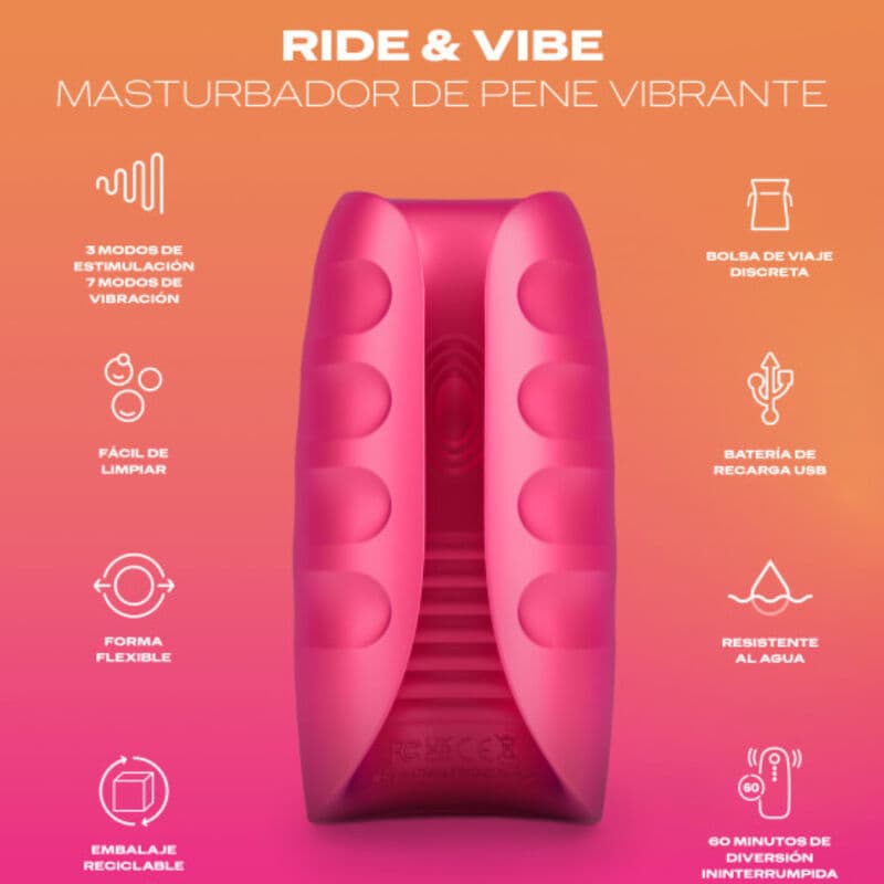 DUREX - TOY RIDE & VIBE VIBRATOR MASTURBATOR thumb 2