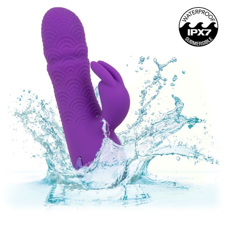 CALEXOTICS - MANHATTAN BEACH MARVEL VIBRATOR RABBIT PURPLE BY CALIFORNIA DREAMING thumb 6