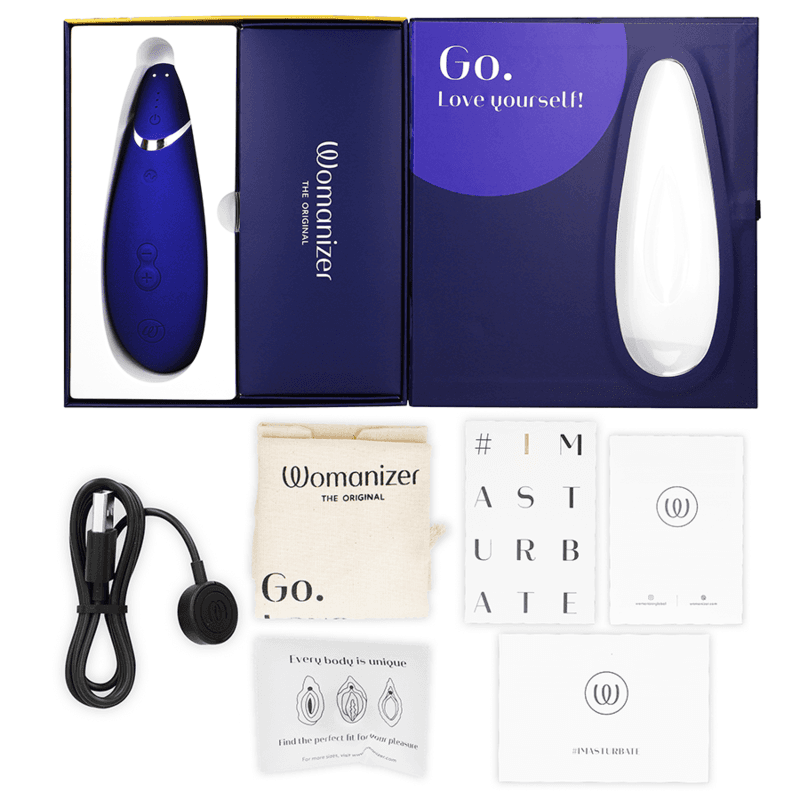 WOMANIZER - PREMIUM 2 CLITORAL STIMULATOR BLUEBERRY thumb 6