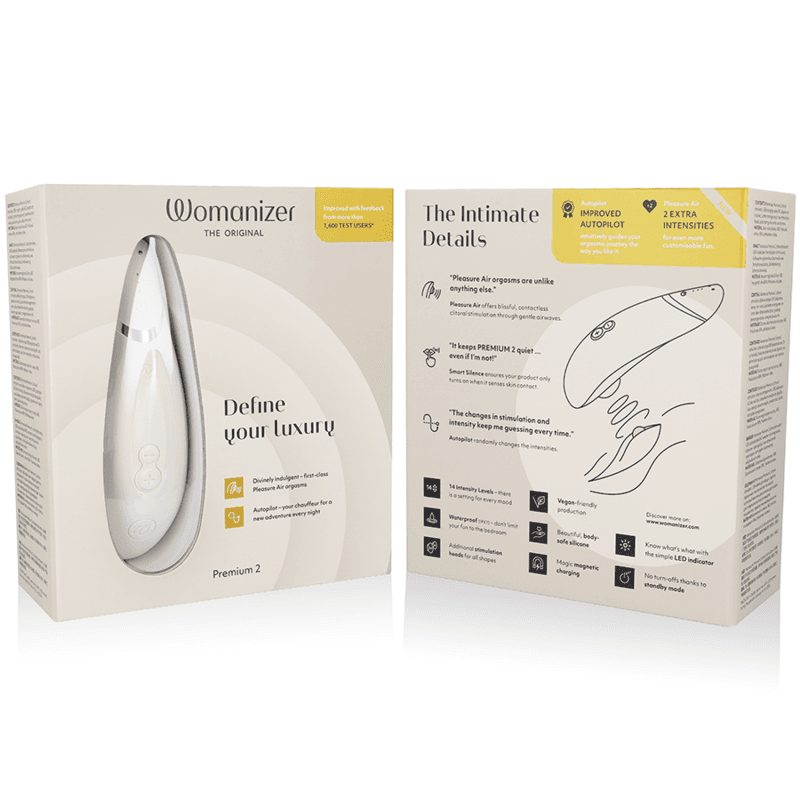 WOMANIZER - PREMIUM 2 CLITORAL STIMULATOR WARM GRAY thumb 7