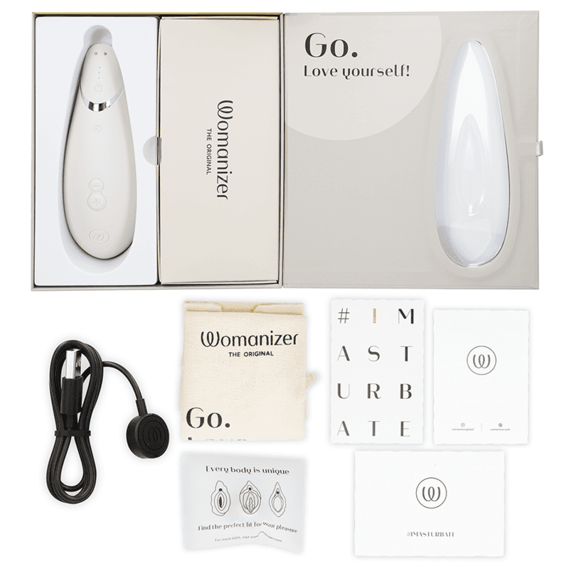 WOMANIZER - PREMIUM 2 CLITORAL STIMULATOR WARM GRAY thumb 6