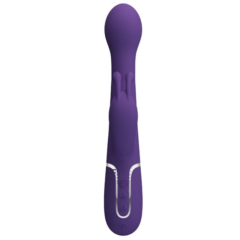 PRETTY LOVE - DEJON RABBIT VIBRATOR 3 IN 1 MULTIFUNCTION PURPLE thumb 3