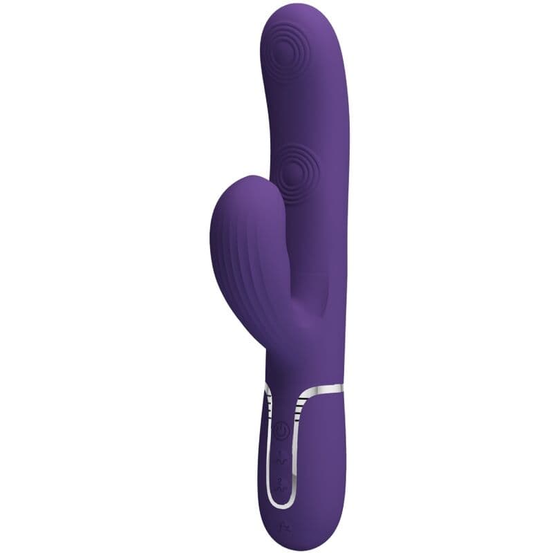 PRETTY LOVE - PERLITA G-SPOT VIBRATOR 3 IN 1 MULTIFUNCTION PURPLE thumb 2