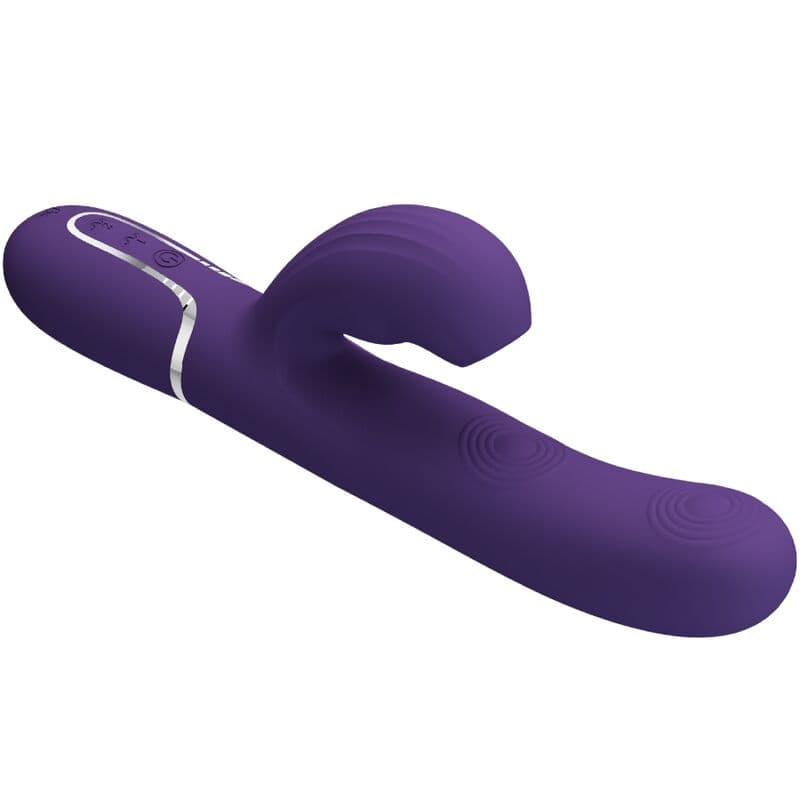 PRETTY LOVE - PERLITA G-SPOT VIBRATOR 3 IN 1 MULTIFUNCTION PURPLE thumb 5